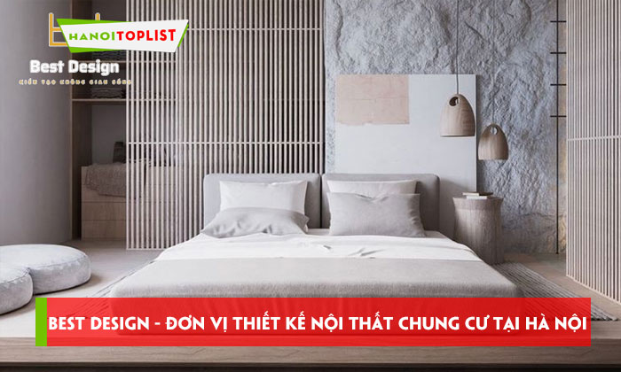 Best Design - đơn vị thiết kế nội thất chung cư tại Hà Nội uy tín, giá tốt